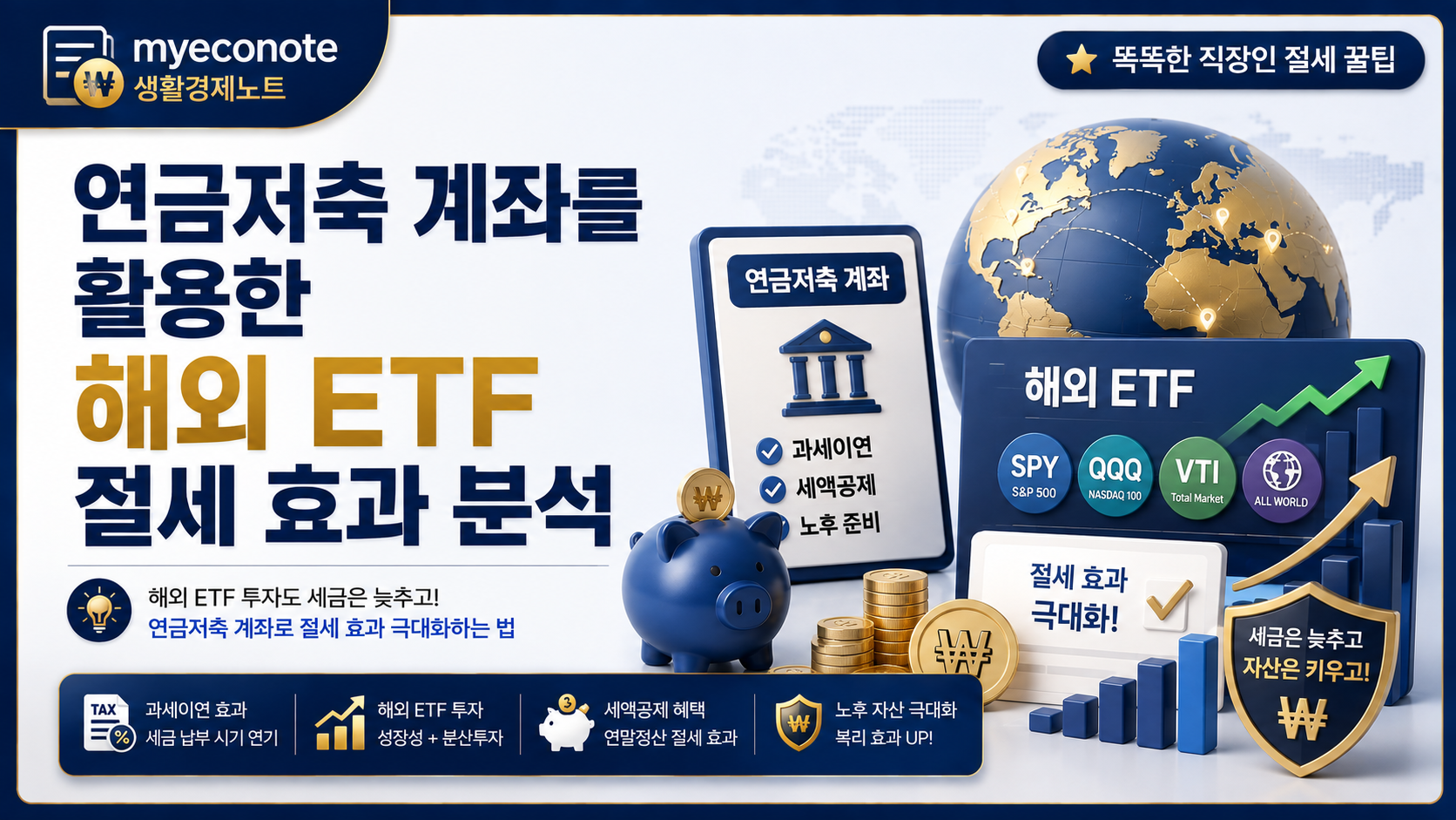연금저축 계좌를 활용한 해외 ETF 절세 효과 분석