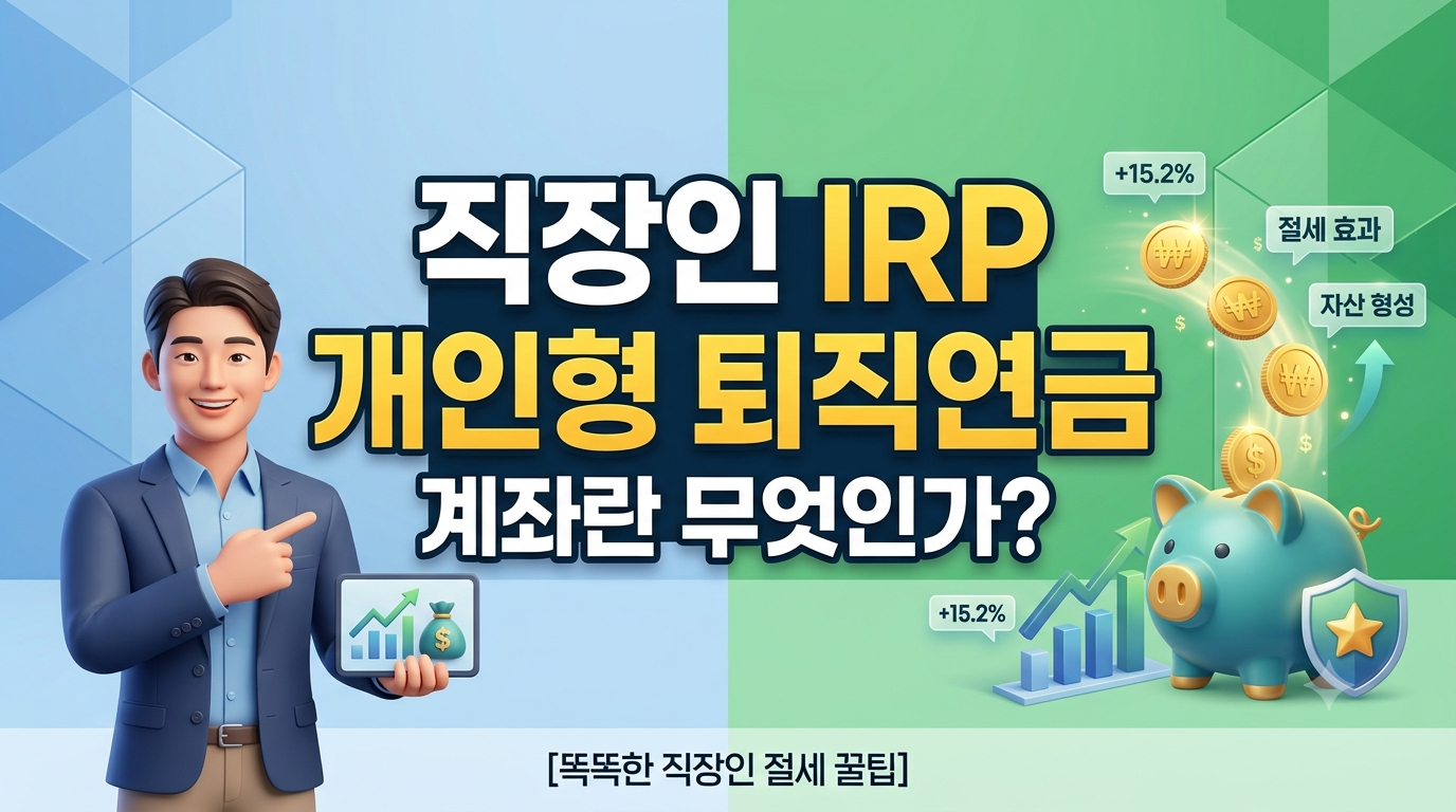 직장인 IRP 개인형 퇴직연금 계좌란 무엇인가?